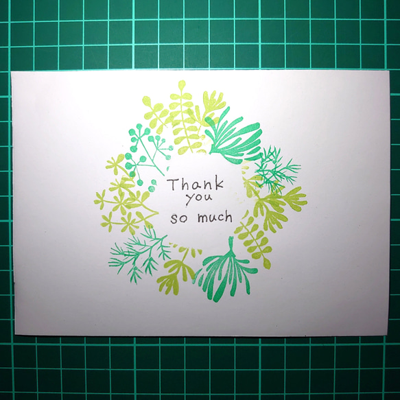 消しゴムはんこNo.126 ボタニカル④ 消しゴムはんこNo.126 ボタニカル④