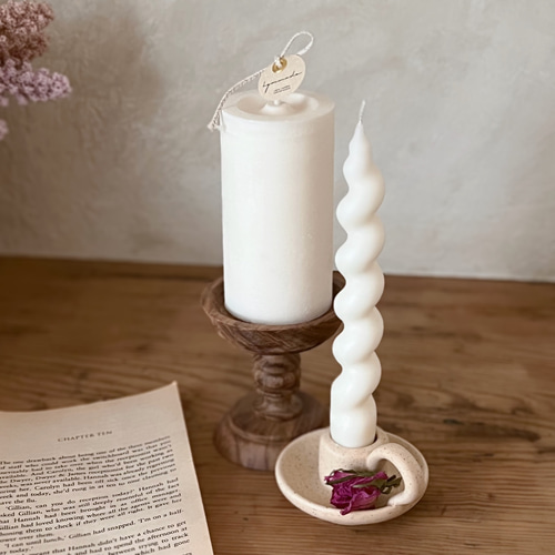 スパイラルキャンドル 5個+おまけスリムツイスト ソイキャンドル  