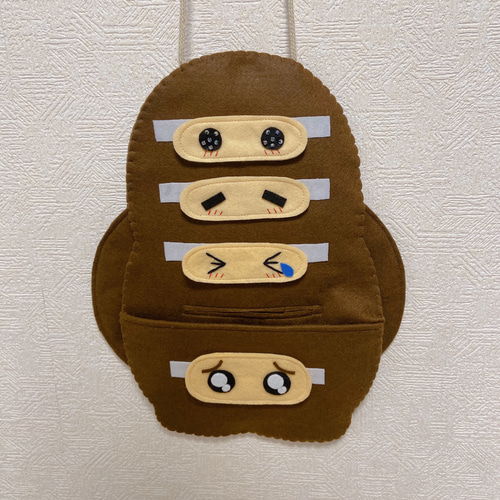 くいしんぼうのゴリラ ♡ ゴリラ＋表情パーツ ♡ 首掛けシアター