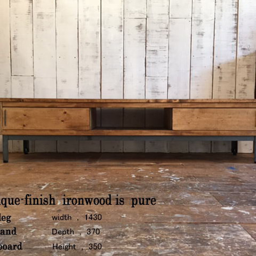 ASHIBA 家具・インテリア 無相創 Buaisou アイアンテレビ台 テレビ