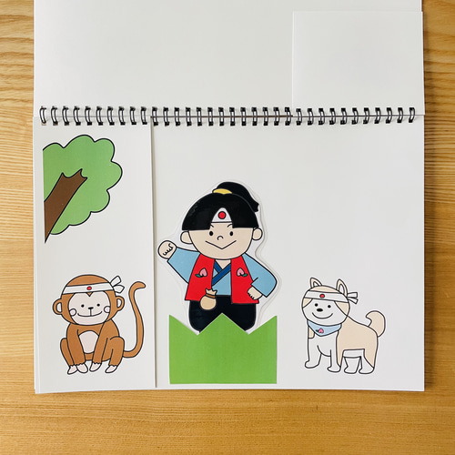 とんとん様オーダー品　桃太郎テーブルシアター　人形劇 momotaro – 人形劇「ももたろうプロジェクト」