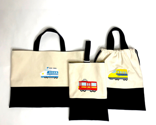 【新品】入園入学5点セット 　電車　新幹線　レッスンバッグ　シューズケース等 全品送料無料】新幹線 電車 幼稚園 入園グッズ 小学校 入学準備