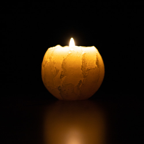 グレーキャンドルライト3個セットとトレイ C-2504IN15 グレーキャンドルライト3個セットとトレイ C-2504IN15 グレー