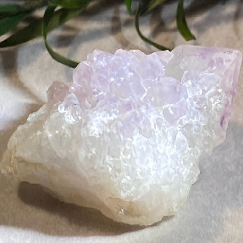 レインボー✨　ファントム　カクタスアメジスト　サボテン水晶　クラスター　原石 精霊を呼ぶ石✨レインボー カクタスアメジスト サボテン水晶 ラフ