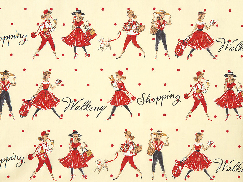 kiyo♡レアな廃盤生地巾着7枚♡小関鈴子さんデザイン♡YUWA♡