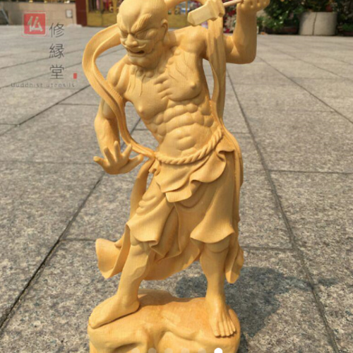 珍品 木彫り 仏像 仁王像 金剛力士像一式 彫刻 仏教工芸品 柘植 珍品 木彫り 仏像 仁王像 金剛力士像一式 彫刻 仏教工芸品 柘植