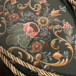 春の花のインテリアカッティングボード　トールペイント　クラシカル　ヨーロッパ　アンティーク調　母の日のお祝いに♪ 2枚目の画像