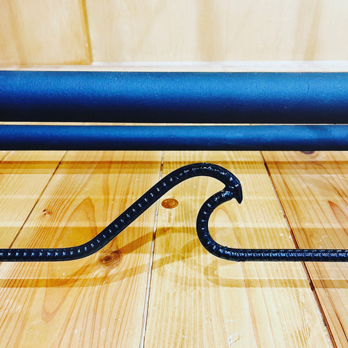本格アイアンウッドのサーフボードラック&ウェットラック&2段 本格アイアンウッドのサーフボードラック&ウェットラック&2段