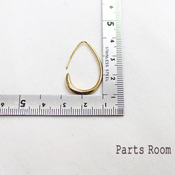 【2件】吊墜圈形耳環【銀色】-mt3886 第4張的照片