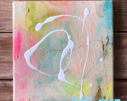 【絵画】ネイチャーアート　「ヤマメ」原画 051596b9afab7754d40d4ad7f81ebb
