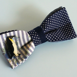 ペンギンのチョウネクタイ・Penguin-BOWTIE(dot/stripe/ox) 4枚目の画像