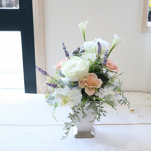 春のフラワーアレンジメント 玄関 贈り物 インテリア 直送 335 アート