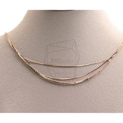 CHN-080-G【1個入り】ネックレスチェーン, Chains necklace 5枚目の画像