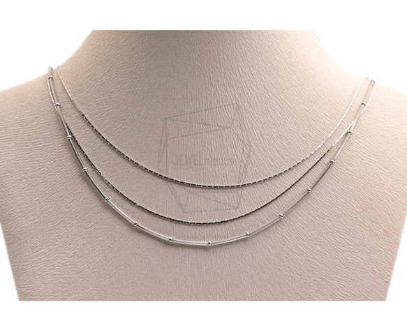 CHN-080-R【1個入り】ネックレスチェーン, Chains necklace 5枚目の画像