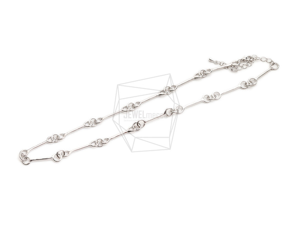 CHN-081-R【1個入り】ネックレスチェーン, Chains necklace 3枚目の画像