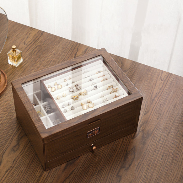 ヴィンテージ 木製 小物入れ 小物収納 ジュエリーケース アクセサリーケース ヴィンテージ 木製 オルゴール アクセサリーケース ジュエリー