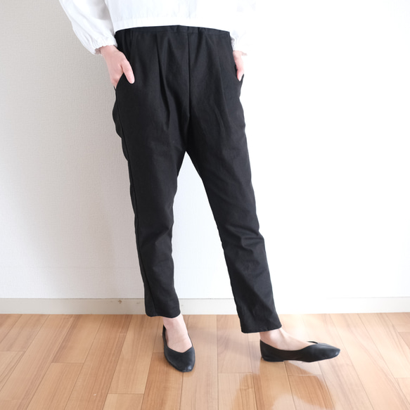 J.作家さん ハンドメイド リネン パンツ ハンドメイド作家のリアル日常 【リネン】でしゃばらない春の