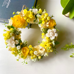 ビタミンカラーリース〜 ＊23cm＊ リース 花サロンShine 通販