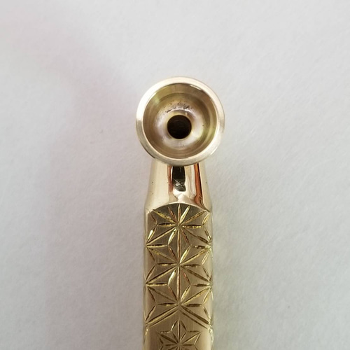 特注品★煙管 純銀 極上 延べ 手彫 左三つ巴 紋 金属工芸 彫刻 未使用 レア CY494 時代物【生駒製】純銀 草花透彫文 三足 手付 純銀菓子器 高