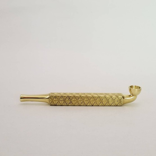 完全受注生産 真鍮四角出世型麻紋延べ煙管 和装小物(帯・半襟 完全受注生産 真鍮四角出世型麻紋延べ煙管 和装小物(帯・半襟