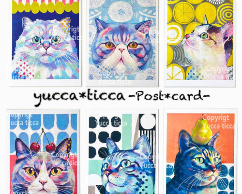 ねこ★ポストカードセット② d1b0b3048f1e7133071067037e2d41