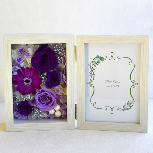 【b15】母の日☆敬老の日☆結婚式☆フラワーフォトフレーム☆プリザーブドフラワー 楽天市場】【最短翌日☆14時〆】敬老の日 プリザーブドフラワー