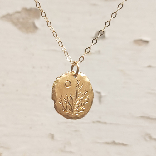 大きめでメンズらしいおすすめデザインのK18金ゴールドハンドメイド