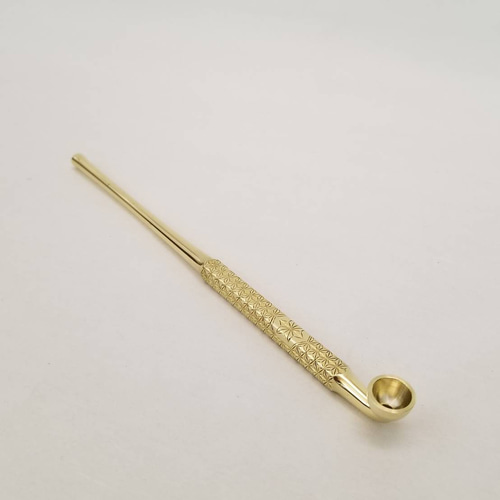 和骨董 喧嘩キセル 煙管 銅製彫金 明治古美術 アンティーク 旧家