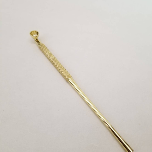 完全受注生産 真鍮四角のし型麻紋延べ煙管 その他アクセサリー