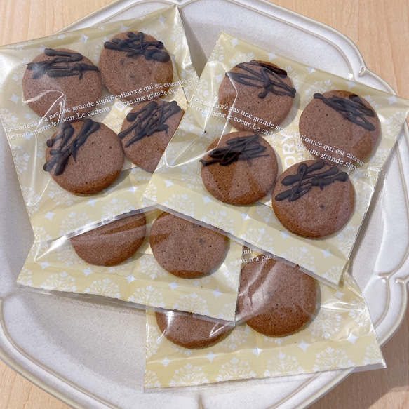 バレンタイン♡クッキーBOX　16袋入（４種類）　☆焼き菓子ギフト　限定品☆ 10枚目の画像