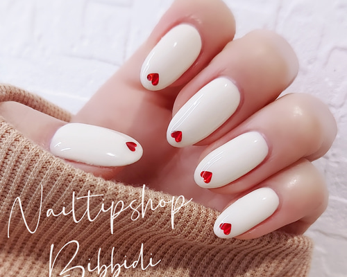 ハートホロネイル ネイルチップ（つけ爪） Nailtipshop Bibbidi 通販