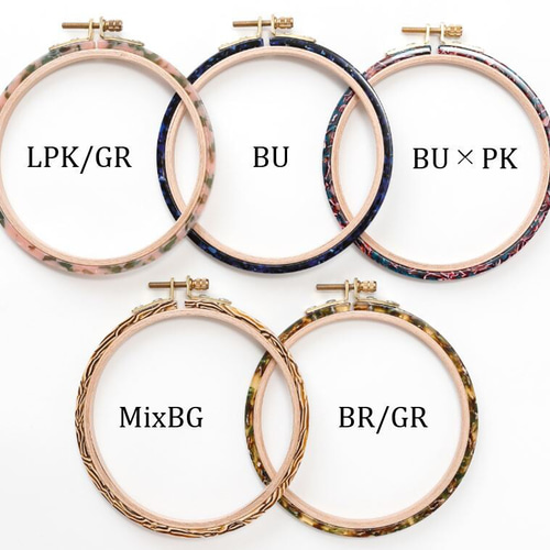 新色入荷！『DMC ×SABAEコラボ PREMIUM HOOP 刺繍枠 専用