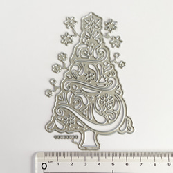 【1518】カッティングダイ　クリスマスツリー 2枚目の画像