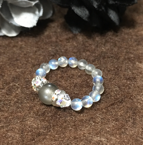 再販3】【新月、希望の光】【新しいことを始める時のお守り】ブラック