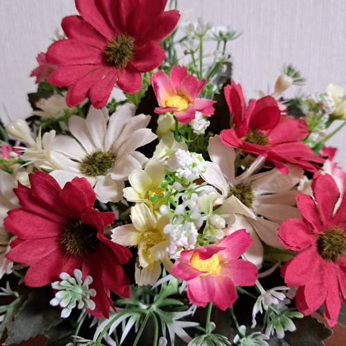 フラワーアレンジメント アーティシャルフラワー③ アートフラワー