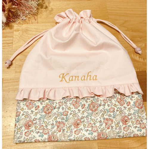 コップ袋♡体操着袋♡お弁当袋♡給食袋♡おむつバッグ♡リバティ巾着