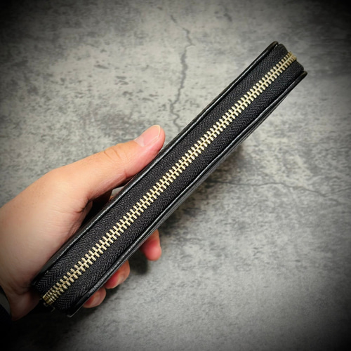 リザード 長財布 シャイニング加工 大容量 カード15枚 トカゲ メンズ