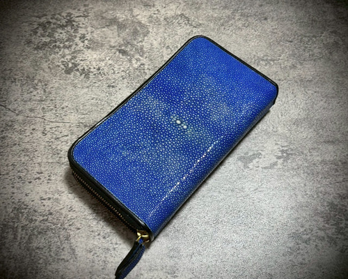 スティングレイ ダブルファスナー　長財布 3d01faf092f560440f191f51b231af
