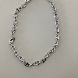 ーlong big anchor chain necklaceー　サージカルステンレス　チェーンネックレス　 12枚目の画像