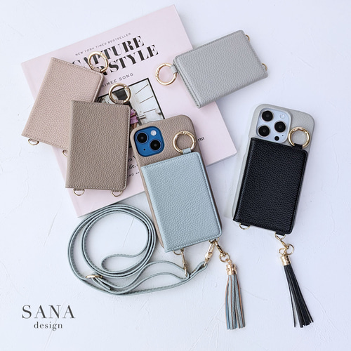 5色全機種対応薄型名入れ ﾐﾗｰ ｶｰﾄﾞアイフォン スマホケース iPhone17