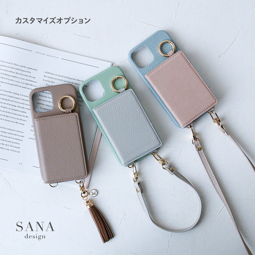 5色全機種対応薄型名入れ ﾐﾗｰ ｶｰﾄﾞアイフォン スマホケース iPhone17