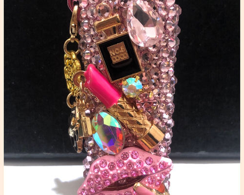 ライター ケース ハンドメイド ピンク クロム 海外ガール ライターケース ピンク デコ ぎゃる その他アクセサリー 堕天使 通販