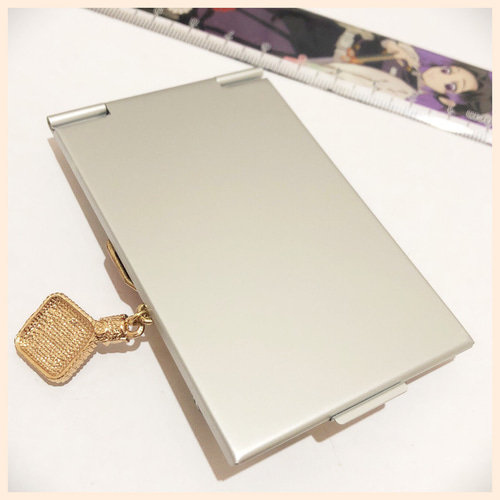 デコミラー オシャレ ミラー コンパクト その他アクセサリー 堕天使