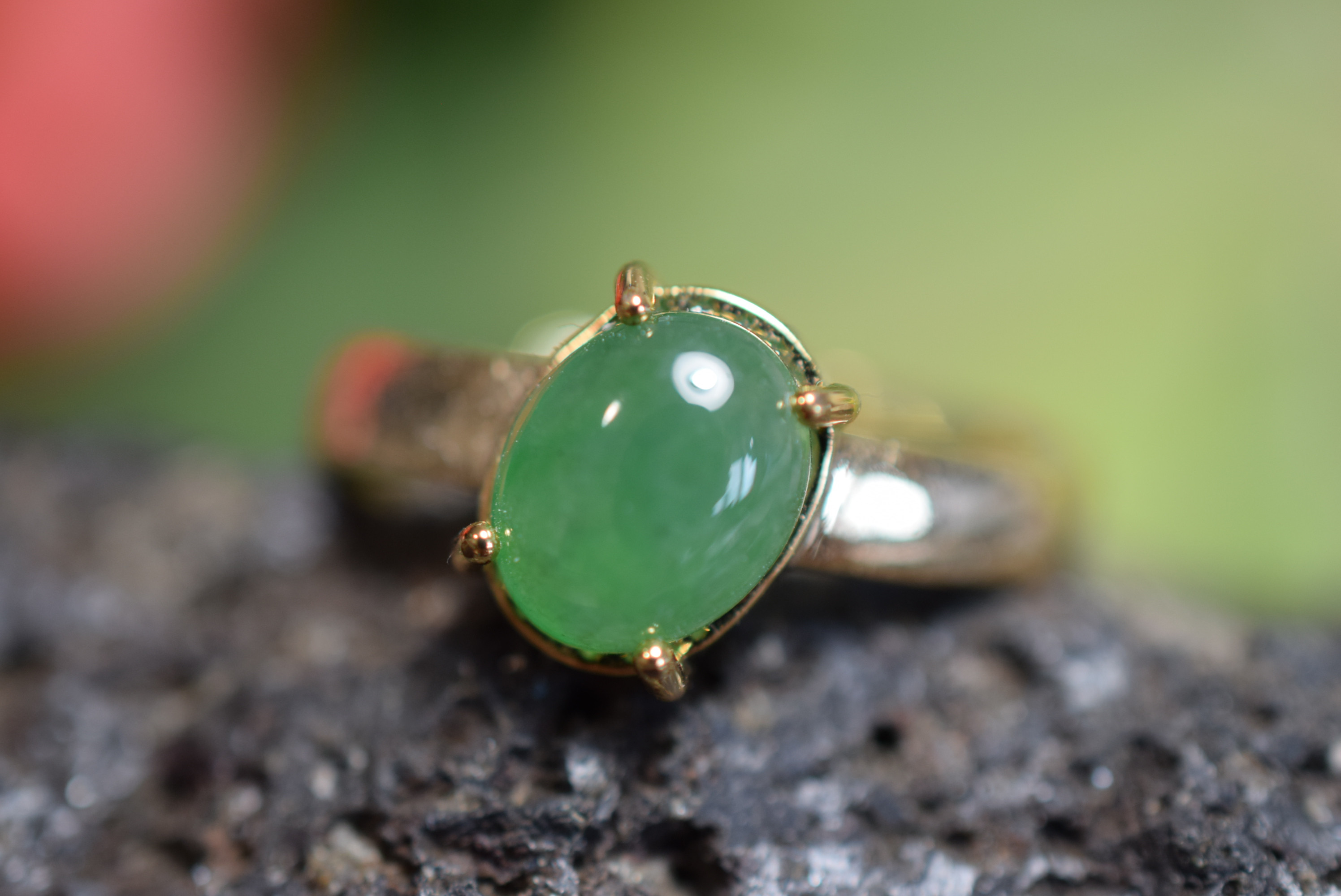 お値下げ☆翡翠 リング 11号 お値下げ☆翡翠リング11号