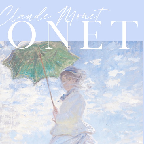 クロード・モネ「散歩、日傘をさす女性」 ｜おしゃれポスター｜海外