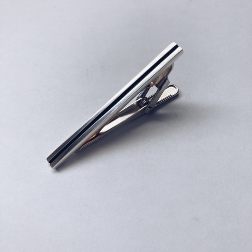 black line necktie pin【silver925】 ネクタイピン シルバー925 black line necktie pin【silver925】 ネクタイピン シルバー925