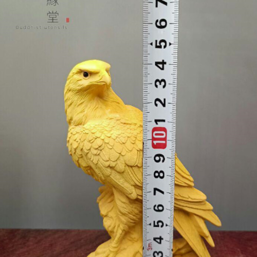 木彫り 動物置物 鳥 2点セット 彫刻 柘植材 職人手作 文遊び工芸 F