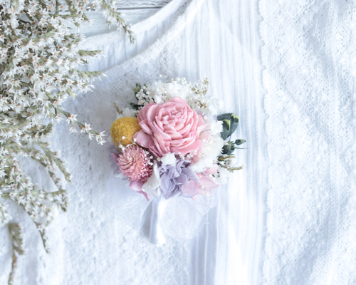 カネコイサオ フラワーブーケコサージュ2個set カネコイサオ フラワー