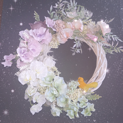 ☆新作ちょっと大きめ！退職祝いにいかがですか！✨スィートピーで作っ 