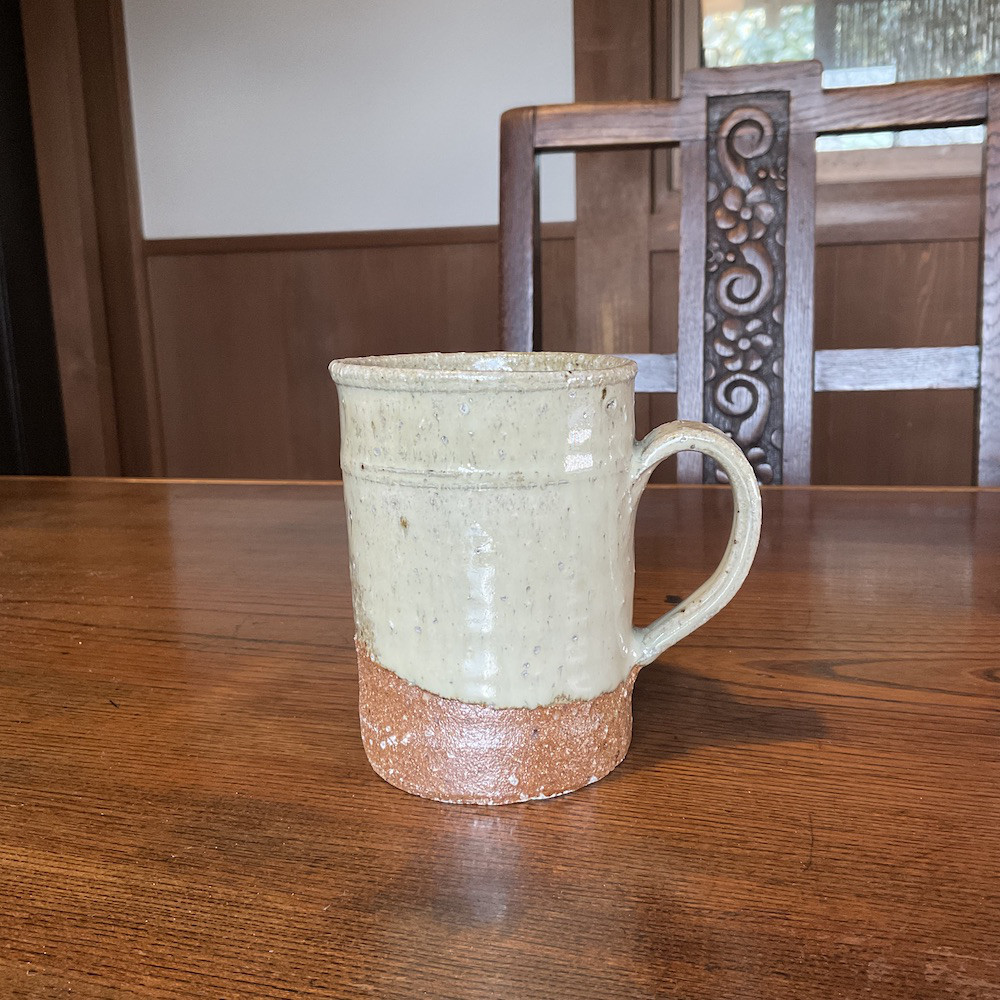 唐津焼　斑唐津マグカップ
